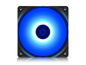 VENTILATOR DEEPCOOL PC 120x120x25 mm, 4 blue LED, Hydro Bearing, „RF120B” „DP-FLED-RF120-BL”