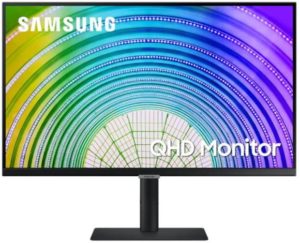 MONITOR Samsung 27 inch, home | office, IPS, WQHD (2560 x 1440), Wide, 300 cd/mp, 5 ms, HDMI | DisplayPort, „LS27A600UUUXEN” (include TV 6.00lei)