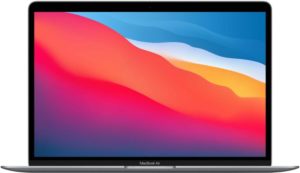 NOTEBOOK Apple, „MacBook Air 13” 13.3 inch, Apple M1, 8 GB DDR4, SSD 256 GB, Apple Graphics, macOS, „MGN63ZE/A” (include TV 3.25lei)