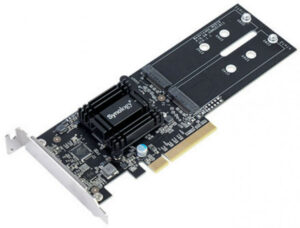 Card PCI-E, adaptor M.2 Synology, intern, PCI-E la M.2 slot x 2, „M2D18”