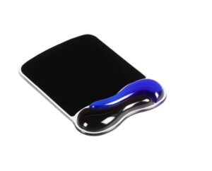 MOUSE pad KENSINGTON Duo Gel, suport ergonomic pentru incheietura mainii, cu gel, albastru/negru, „62401”