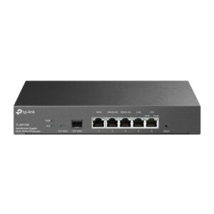 ROUTER TP-LINK wired Gigabit, 1 WAN + 2 LAN + 2 WAN/LAN + 1 Gigabit SFP, „ER7206” (include TV 0.8 lei)