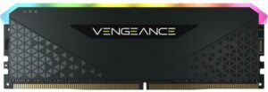 Memorie DDR Corsair – gaming DDR4 8 GB, frecventa 3200 MHz, 1 modul, radiator, iluminare RGB, „CMG8GX4M1E3200C16”