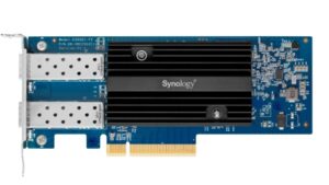 Synology Dual-port 10GbE SFP+ add-in card for Synology servers, „E10G21-F2”