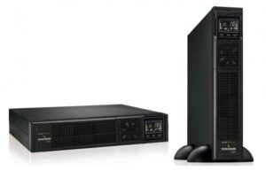 UPS Tecnoware „EVO DSP PLUS”, Online, Tower/rack, 2160 W, fara AVR, IEC x 8, display LCD, back-up 11 – 20 min. „FGCEDP2402RTIEC” (include TV 8.00 lei)