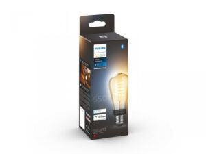 BEC smart LED Philips, soclu E27, putere 7W, forma oval, lumina alb calda, alb rece, alimentare 220 – 240 V, „000008719514301467” (include TV 0.60 lei)