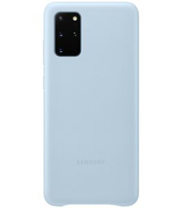 HUSA Smartphone Samsung, pt Galaxy S20+, tip back cover (protectie spate), piele, ultrasubtire, albastru, „EF-VG985LLEGEU”