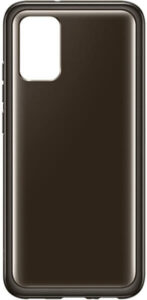 HUSA Smartphone Samsung, pt Galaxy A02s, tip back cover (protectie spate), plastic, ultrasubtire, negru, „EF-QA026TBEGEU”
