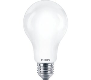 BEC LED Philips, soclu E27, putere 17.5W, forma clasic, lumina alb rece, alimentare 220 – 240 V, „000008718699764593” (include TV 0.60 lei)