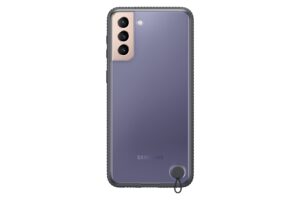 HUSA Smartphone Samsung, pt Galaxy S21+, tip back cover (protectie spate), silicon, ultrasubtire, negru, „EF-GG996CBEGWW”