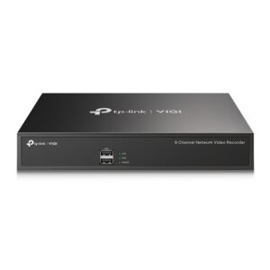 NVR TP-Link VIGI, 8 canale, capacitate max 10 TB, porturi HDMI | VGA | Retea RJ45 | 2 x USB 2.0, „VIGI NVR1008H” (include TV 1.75lei)