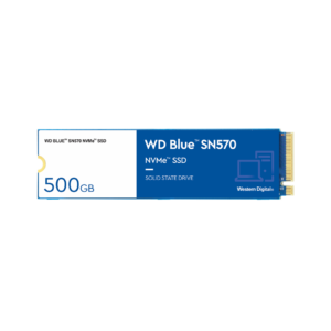SSD WD Blue SN570, 500GB, M.2, PCIe Gen3.0 x4, R/W: 3500/2300 MB/s, „WDS500G3B0C”