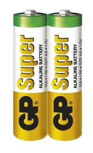 Baterie GP Batteries, Super Alcalina AA (LR6) 1.5V alcalina, shrink 2 buc. ” GP15AEBC-2S2″ „GPPCA15AS026” – 305811 (include TV 0.16lei)