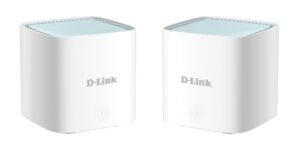 MESH D-LINK Wi-Fi 6, wireless, router AX1500, pt interior, 1500 Mbps, port LAN Gigabit, WAN Gigabit, 2.4 GHz | 5 GHz, antena interna x 4, standard 802.11ax, 2-pack „M15-2” (include TV 1.75lei)