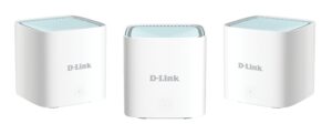 MESH D-LINK Wi-Fi 6, wireless, router AX1500, pt interior, 1500 Mbps, port LAN Gigabit, WAN Gigabit, 2.4 GHz | 5 GHz, antena interna x 4, standard 802.11ax, 3-pack „M15-3” (include TV 1.75lei)