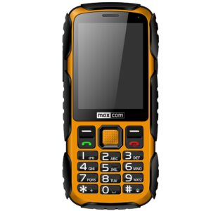 Telefon cu butoane, Maxcom, „MM920” ecran 2.8 inch, rez. camera 2 Mpix, 2G, OEM, acumulator 1400 mAh, galben, „MM920 Yellow” (include TV 0.5lei)