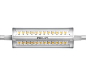 SPOT LED Philips, soclu R7S, putere 14W, forma lumanare, lumina alb rece, alimentare 12 V, „000008718699780395” (include TV 0.60 lei)