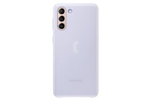 HUSA Smartphone Samsung, pt Galaxy S21+, tip smart book cover, poliuretan, Smart LED View, mov, „EF-KG996CVEGWW”