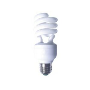 BEC fluorescent Panasonic, soclu E27, putere 19W, forma spirala, lumina alb rece, alimentare 220 – 240 V, „EFD19E65HD3E” (include TV 0.60 lei)