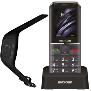 Telefon cu butoane, Maxcom, MM735 ecran 2.2 inch, rez. camera 2 Mpix, 2G, OEM, acumulator 1400 mAh, negru, MM735 Black (include TV 0.5lei)