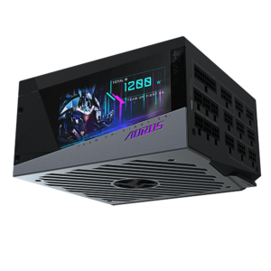 SURSA GIGABYTE, 1200 W, „Aorus P1200W 80+” modulara, ATX 12V V2.31, fan 140 mm x 1, 80 Plus Platinum, MB 20+4 pin x 1, CPU 4+4 pin x 2, PCI-E 6+2 pin x 10, SATA x 16, MOLEX 4-pin x 6, Floppy x 2, „GP-AP1200PM” (include TV 1.75lei)