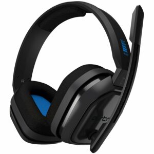 LOGITECH ASTRO A10 Headset for PS4 – GREY/BLUE – 3.5 MM – WW, „939-001531” (include TV 0.8lei)
