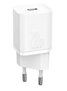 INCARCATOR retea Baseus Speed Mini, Quick Charge 20W, 1 x USB Type-C 5V/3.0A, alb CCFS-SN02