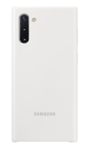HUSA Smartphone Samsung, pt Galaxy Note 10, tip back cover (protectie spate), silicon, ultrasubtire, alb, EF-PN970TWEGWW