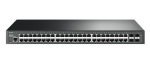 SWITCH TP-LINK L2 Managed 52-Port Gigabit L2+ Managed Switch with 48-Port PoE+, carcasa metalica, rackabil „TL-SG3452P” (include TV 1.75lei)