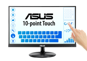 ASUS VT229H. Monitor Asus VT229H 21.5 inch Touch Full HD IPS D-sub/HDMI/USB Boxe Negru, „VT229H.” (include TV 6.00lei)