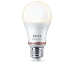 BEC smart LED Philips, soclu E27, putere 8 W, forma clasic, lumina multicolora, alimentare 220 – 240 V, „000008719514372566” (include TV 0.60 lei)