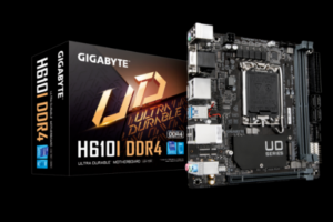PLACA de BAZA Gigabyte „H610I DDR4”, skt LGA 1700, mini ITX, Intel H610, 2 x DDR4, max. 64 GB, 4 x SATA, 1 x M.2, 7.1, „H610I DDR4”