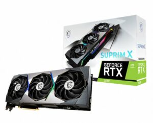 MSI GeForce RTX 3080 SUPRIM X 10G LHR 10GB GDDR6X 1xHDMI 2.1 3xDP 1.4, „GEFORCE RTX 3080 SUPRIM X 10G LHR”
