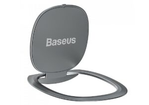 SUPORT Telefon Baseus Invisible, inel metalic pentru o prindere sigura si suport orizontal telefon, pliere 180 grade, grosime 2.1mm, aluminiu SUYB-0S - 6953156222991