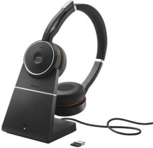Jabra Evolve 75 SE – UC Stereo with Charging Stand, „7599-848-199” (include TV 0.8lei)