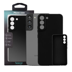 HUSA SMARTPHONE Spacer pentru Samsung Galaxy S22 Plus, grosime 1.5mm, material flexibil TPU, negru SPPC-SM-GX-S22P-TPU