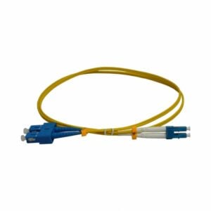 Patchcord FO SC/PC-LC/PC, SM OS2 9/125, manta LSZH 2.0mm, duplex 10m, „SC-LC-SM/DX-10”