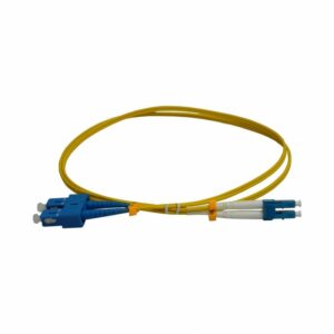 Patchcord FO SC/PC-LC/PC, SM OS2 9/125, manta LSZH 2.0mm, duplex 15m, „SC-LC-SM/DX-15”