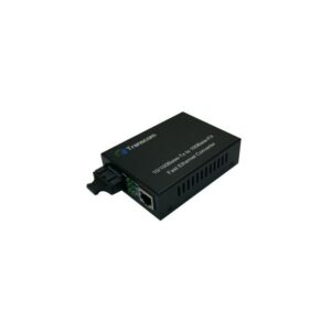 Mediaconvertor 10/100M 1310/1550nm WDM, 8 DIP switch Type A Singlemode 20km, conector SC – TRANSCOM, „TS-100-BD-20A-8DIP”