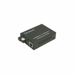 Mediaconvertor 10/100M 1550/1310nm WDM, Type B Singlemode 40km, conector SC – TRANSCOM, „TS-100-BD-40B”