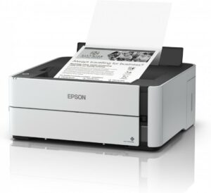 Imprimanta Inkjet Mono EPSON EcoTank M1170, A4, Functii: Impr., Viteza de Printare Monocrom: 39 ppm, Viteza de printare color: , Conectivitate:USB|Retea|WiFi, Duplex:Da, ADF:Nu(incl.TV 10RON) „C11CH44402”