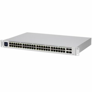 USW-48-PoE is 48-Port managed PoE switch with (48) Gigabit Ethernet ports including (32) 802.3at PoE+ ports, and (4) SFP ports. Powerful second-generation UniFi switching., „USW-48-POE-EU” (include TV 1.75lei)