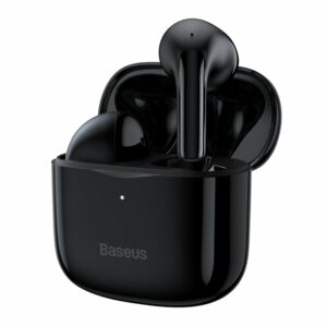 CASTI Baseus Bowie E3, pt smartphone, wireless, protectie apa IP64, bluetooth 5.0, microfon pe casca, negru „NGTW080001” (include TV 0.18lei) – 6932172602109