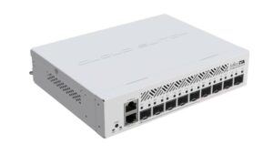 NET ROUTER/SWITCH 9PORT/CRS310-1G-5S-4S+IN MIKROTIK, „CRS310-1G-5S-4S+IN” (include TV 1.75 lei)
