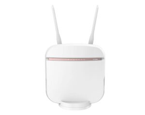 ROUTER D-LINK wireless. 5G LTE (desktop), 5G speeds up to 1.6 Gbps1, built-in Wi-Fi AC2600, 4 Gigabit Ethernet LAN ports and 1 Gigabit Ethernet WAN port, 2 antene externe, slot SIM 5G/4G „DWR-978” (include TV 0.8 lei)