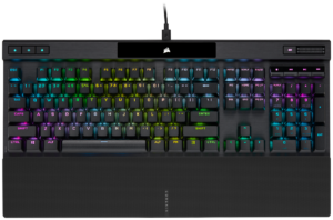 K70 PRO RGB Optical-Mechanical Gaming Keyboard with PBT DOUBLE SHOT PRO Keycaps „CH-910941A-NA”, (include TV 0.8lei)