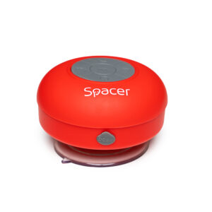 BOXA SPACER portabila bluetooth, DUCKY-RED, RMS: 3W, control volum, acumulator 300mAh, microfon incorporat, timp de funct. pana la 4 ore, distanta max. 10m, incarcare USB, ROSU, SPB-DUCKY-RED 43501770 (include TV 0.18lei)