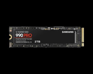 SAMSUNG SSD 990 PRO 2TB M.2 NVMe PCIe 4.0 „MZ-V9P2T0BW”