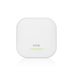 ZYXEL Access Point 802.11ax WiFI 6E Dual Radio Viteza transfer max 5 Gbps POE   Porturi 1 LAN 2.5 Gbps,  1 LAN Gigabit  Antene 5 dBi, 6 dBi MU-MIMO Management Standalone/Nebula Flex 21 W, „NWA220AX-6E-EU0101F” (include TV