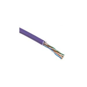 Cablu U/UTP cat.5e, manta LSZH, Euroclass Dca-s1,d1,a1 – 305m/cutie, violet – Molex „39-504-5E”